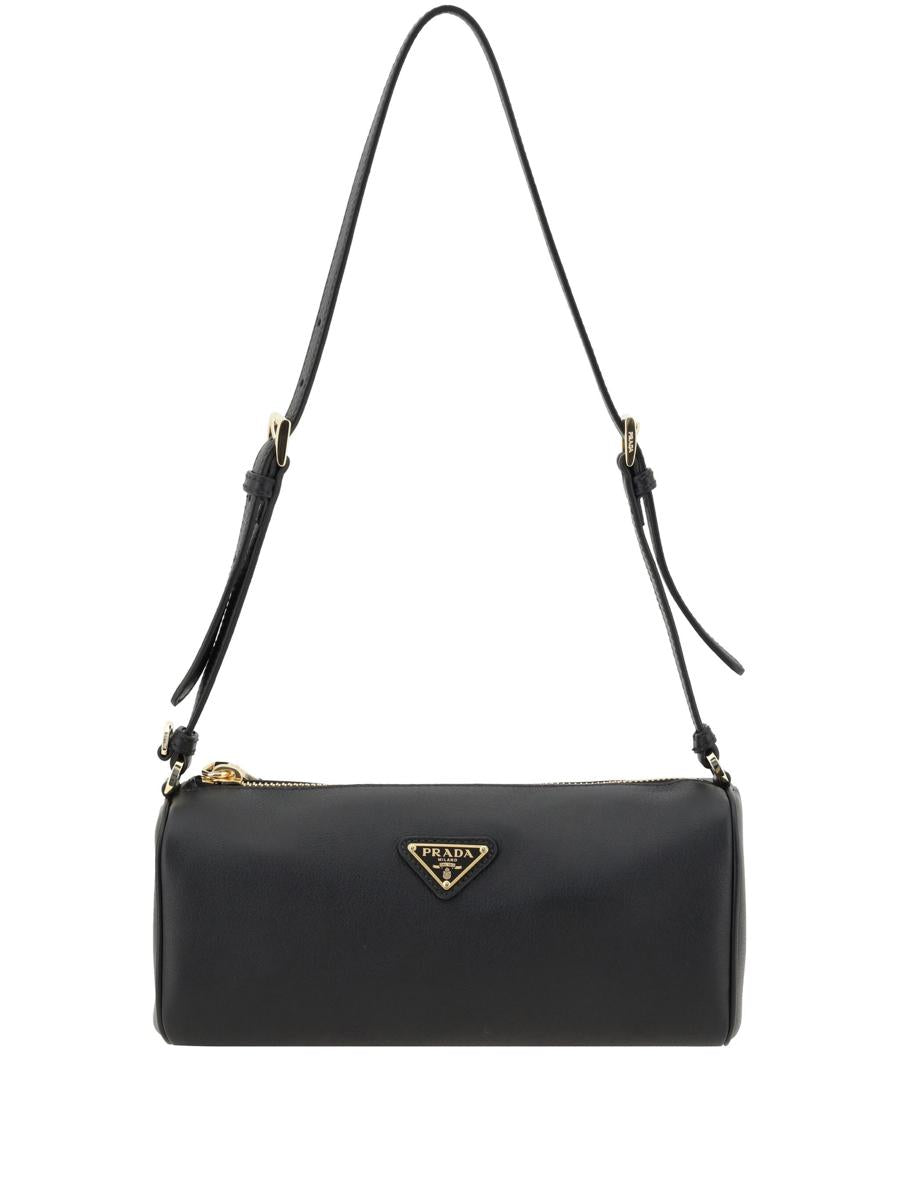 Prada Schultertasche mit Dreieck-Logo
