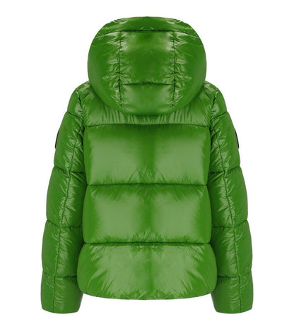 Save The Duck – Biddy – Gefütterte Jacke mit Kapuze in Grün