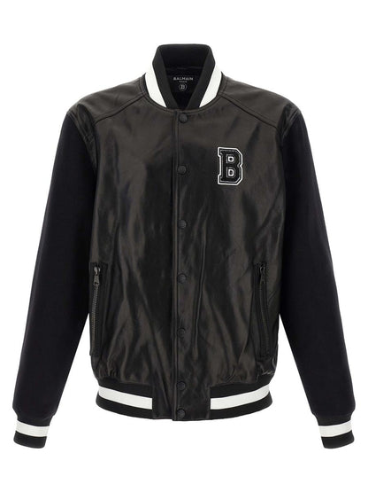 Balmain „Varsity“-Bomberjacke