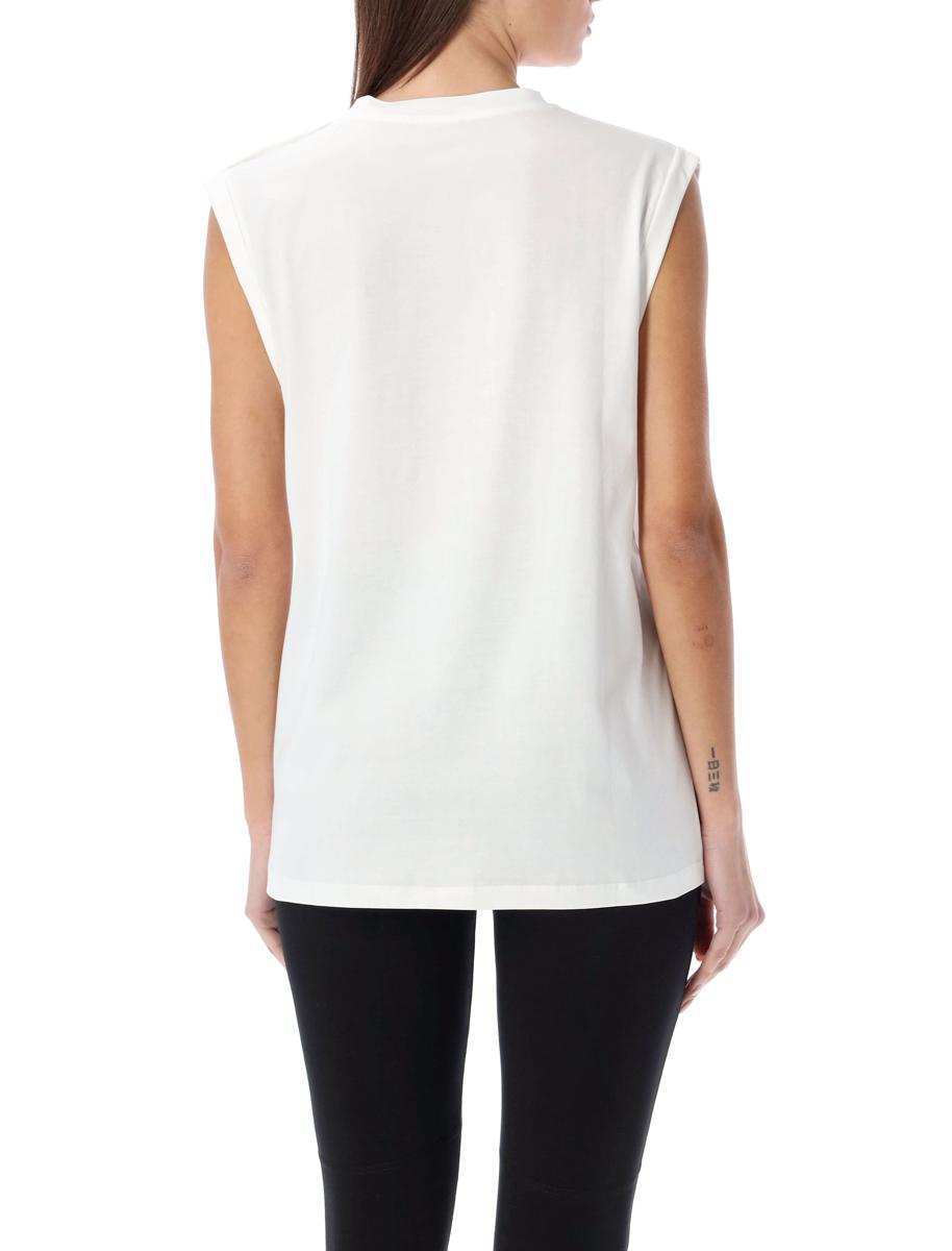 Balmain Tanktop mit 3 Knöpfen