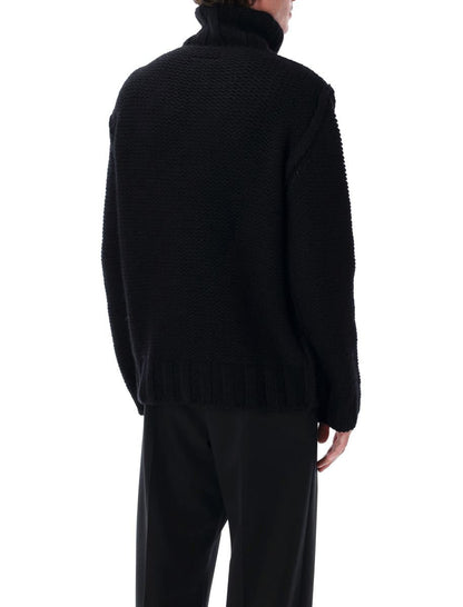 MM6 Maison Margiela – Rollkragenpullover aus dicker Wolle