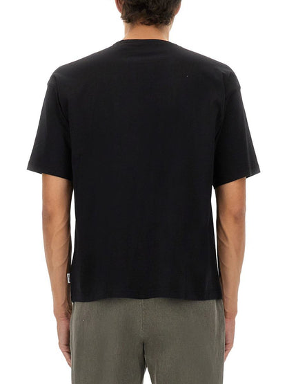 Aspesi – T-Shirt mit „Hunting For Love“-Aufdruck