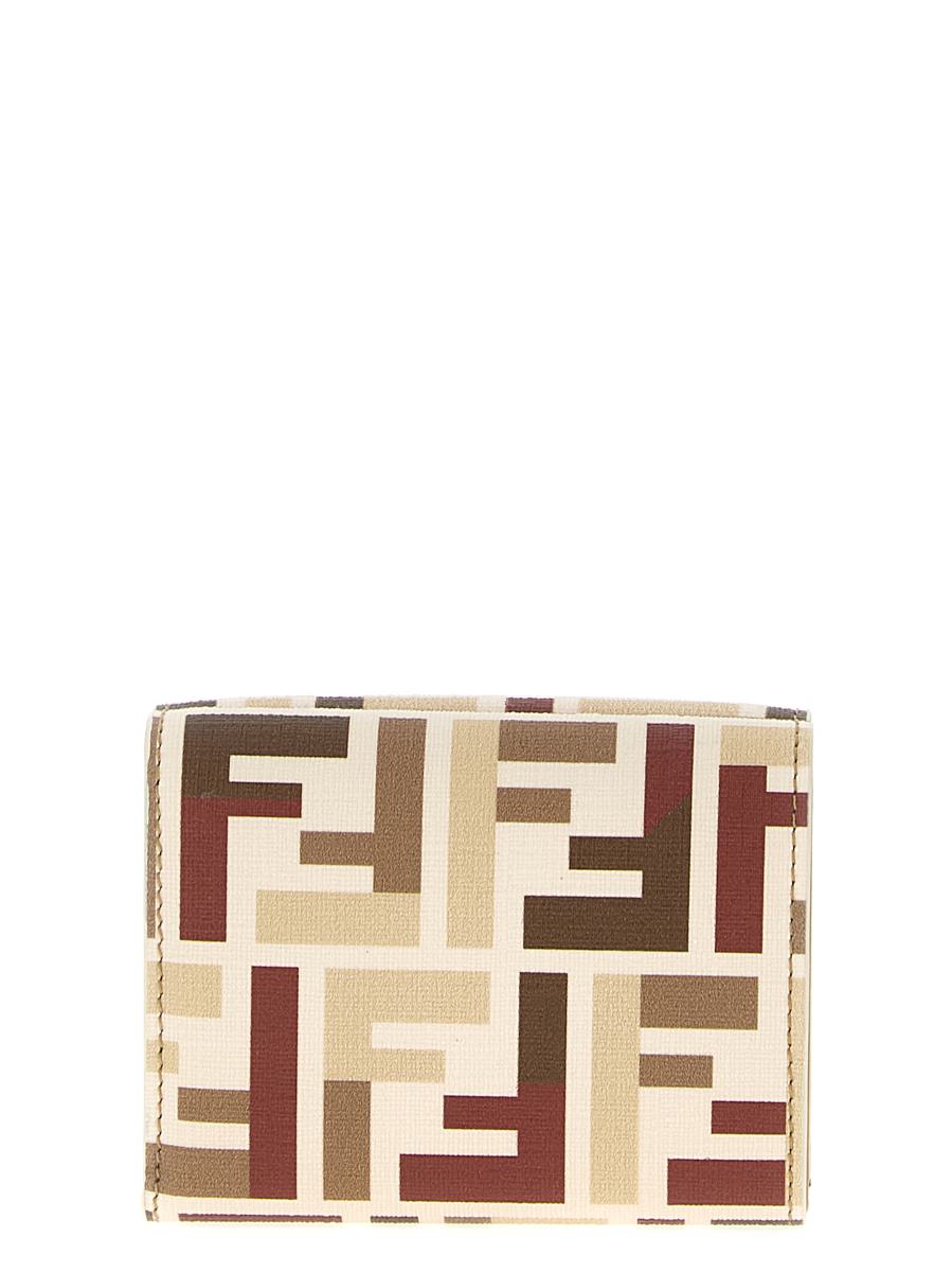 Fendi „Trifold“ Mini-Geldbörse