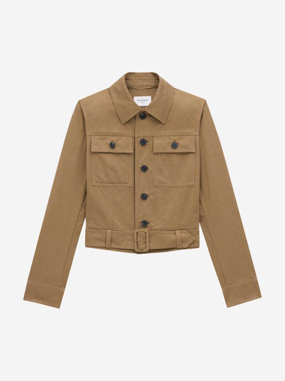 Saint Laurent Kurze Jeansjacke