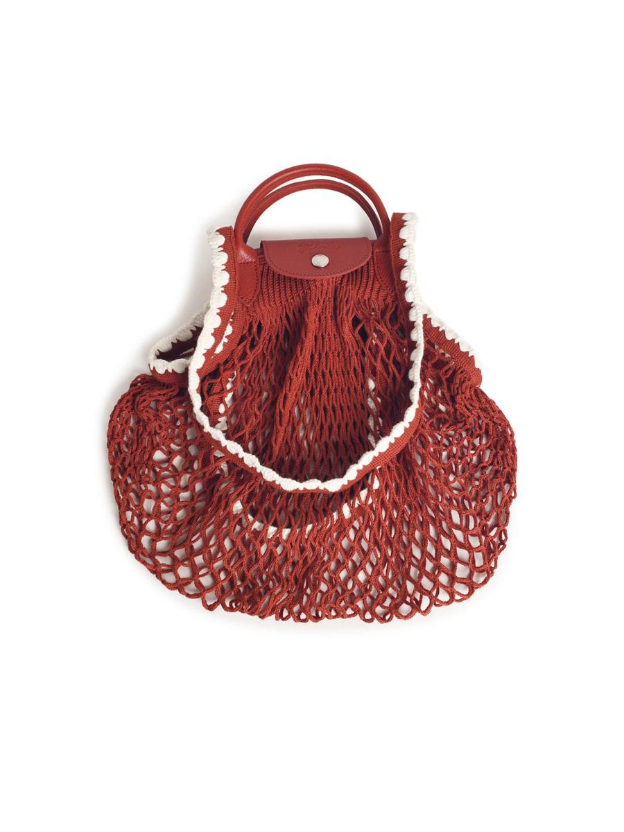 Longchamp „L Le Pliage“ Netztasche