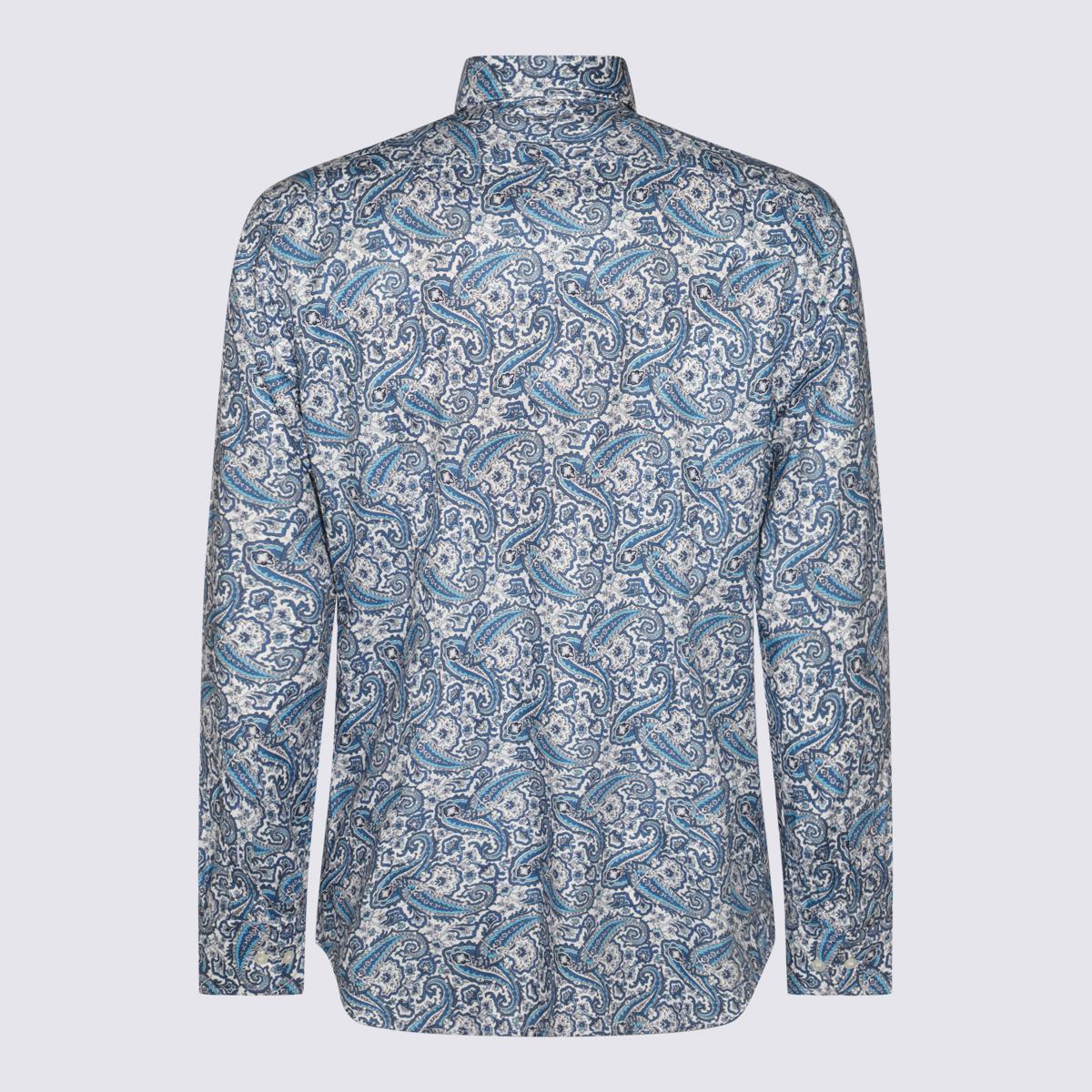 Blaues Baumwollhemd von Etro