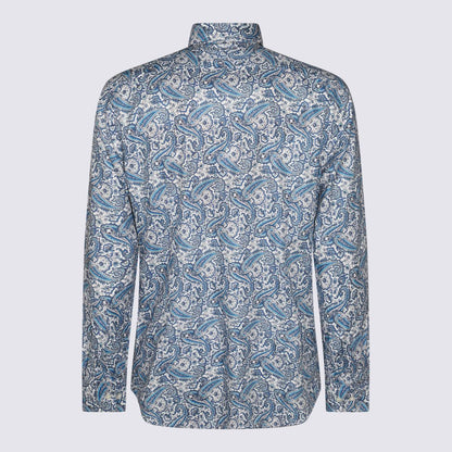 Blaues Baumwollhemd von Etro