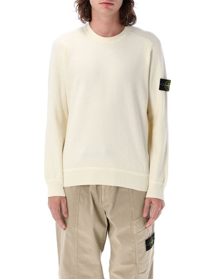 Stone Island Baumwoll-Rundhalspullover