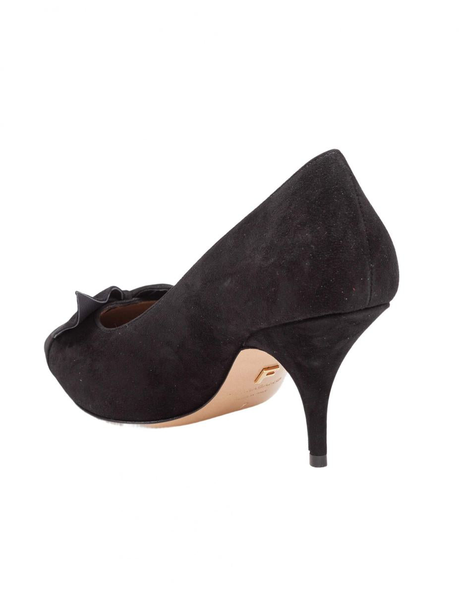 Salvatore Ferragamo Wildlederpumpe