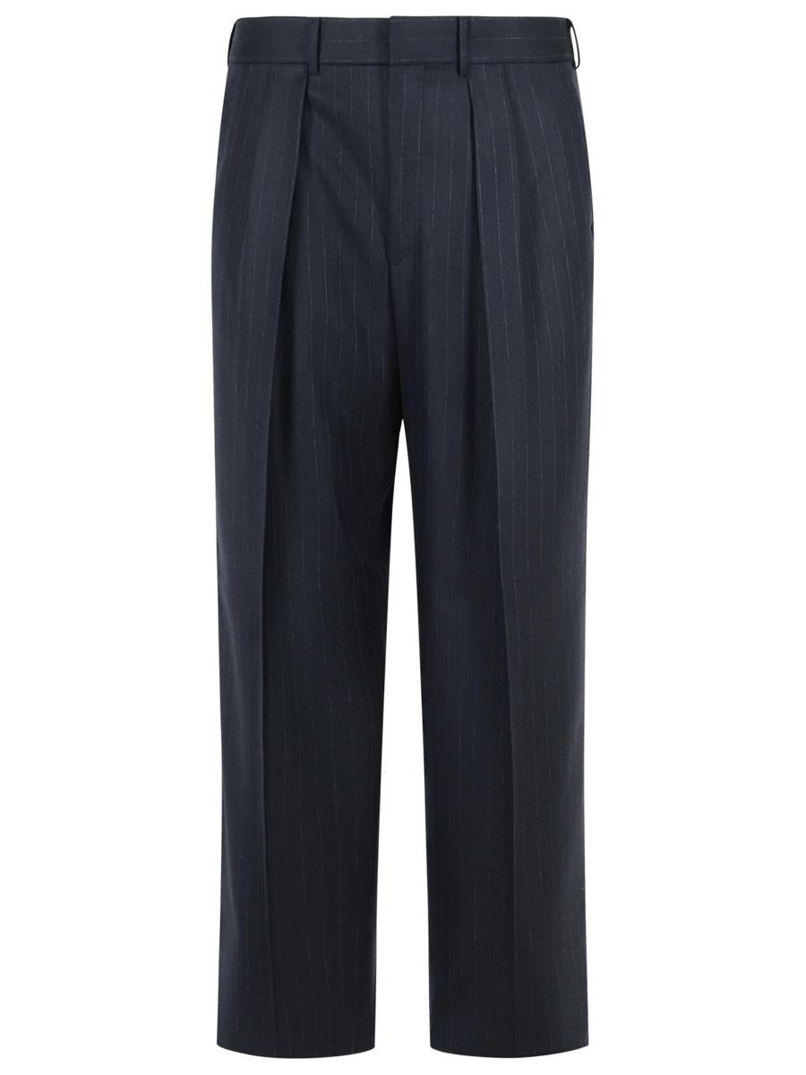 Marineblaue Wollhose von Tom Ford