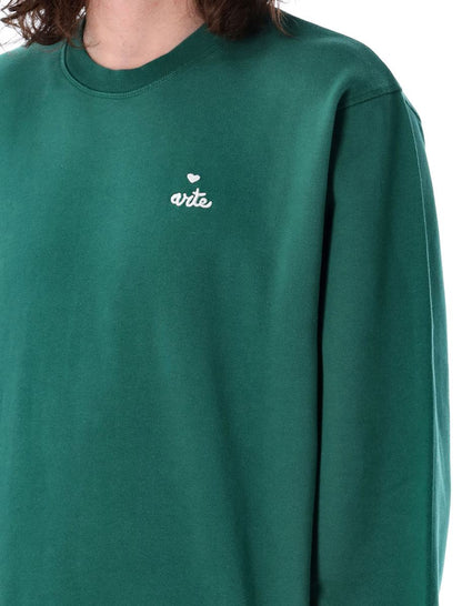Sweatshirt mit Arte-Herzlogo