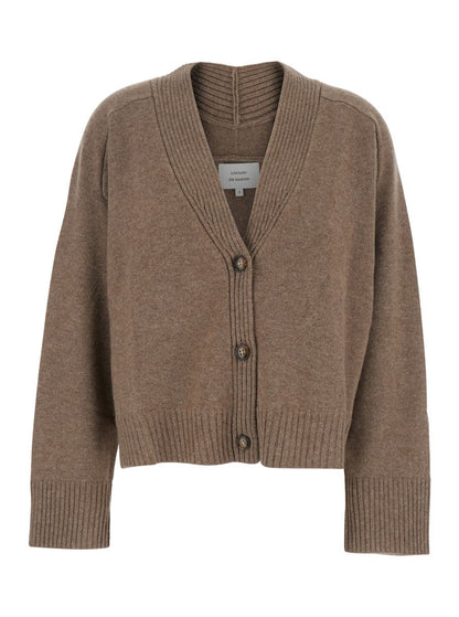 Kaia Lds Strickjacke mit V-Ausschnitt