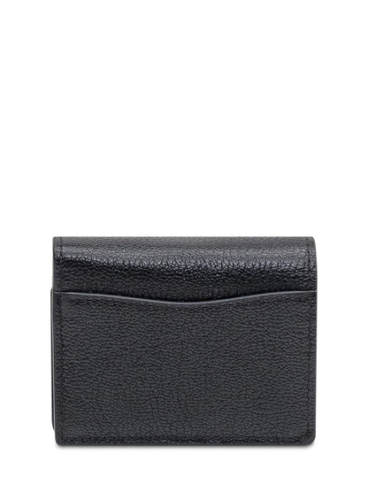 Michael Kors Michael Kors Schwarze Lederbrieftasche