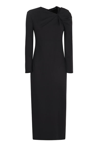 Emporio Armani Crêpe-Kleid