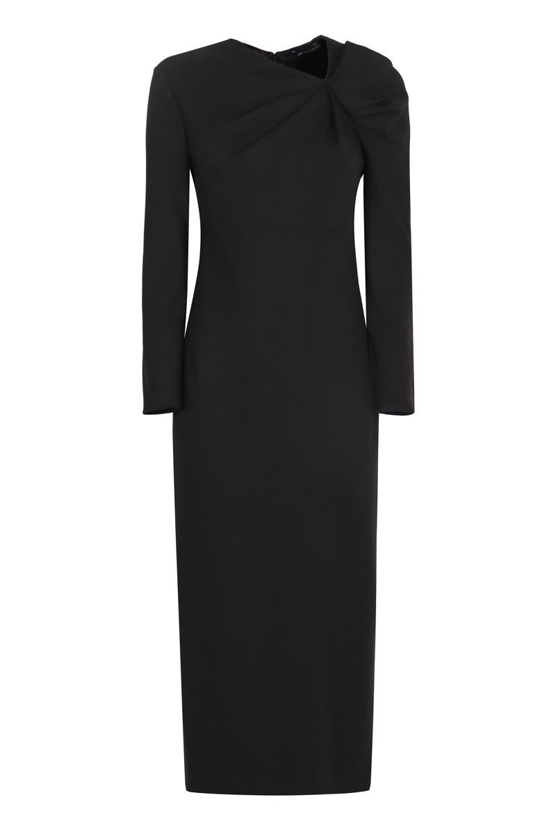 Emporio Armani Crêpe-Kleid