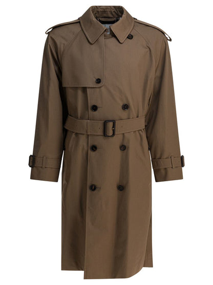 Burberry Langer zweireihiger Trenchcoat