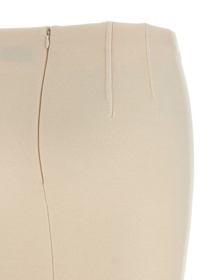 Elisabetta Franchi – Wollrock mit Stoffstich