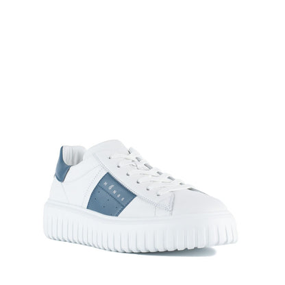 Hogan – Weiße Sneakers mit H-Streifen