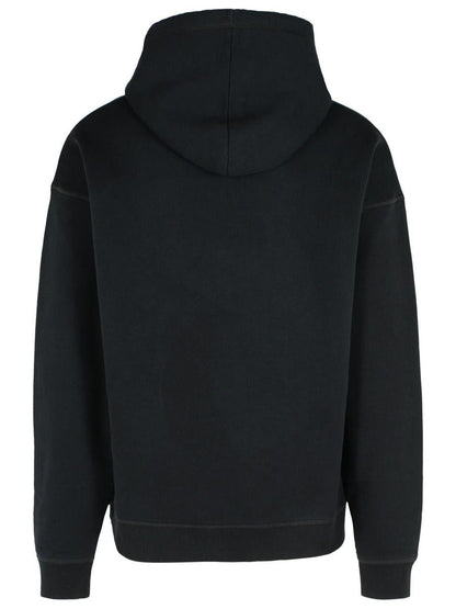 DSQUARED2 Schwarzes Baumwoll-Sweatshirt