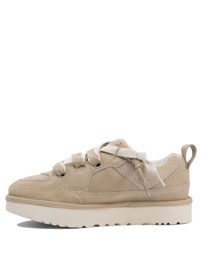 Ugg – Lowlel – Beige Wildleder-Sneaker