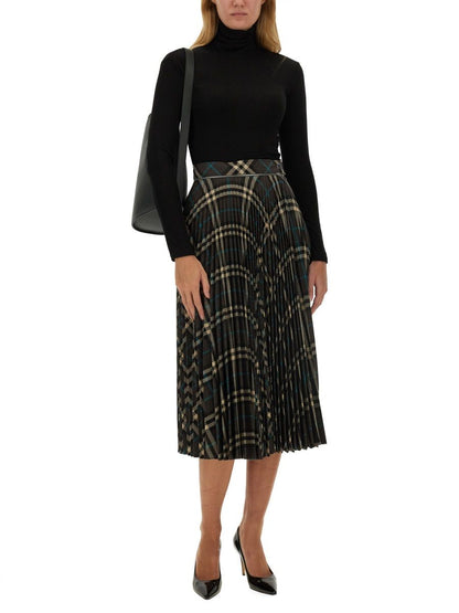 Burberry Quadratischer Rock