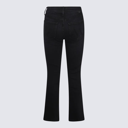 Schwarze Jeans aus Baumwolldenim von Mother