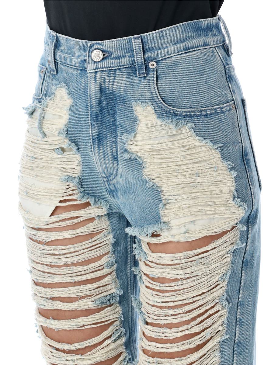MM6 Maison Margiela Zerrissene Jeans