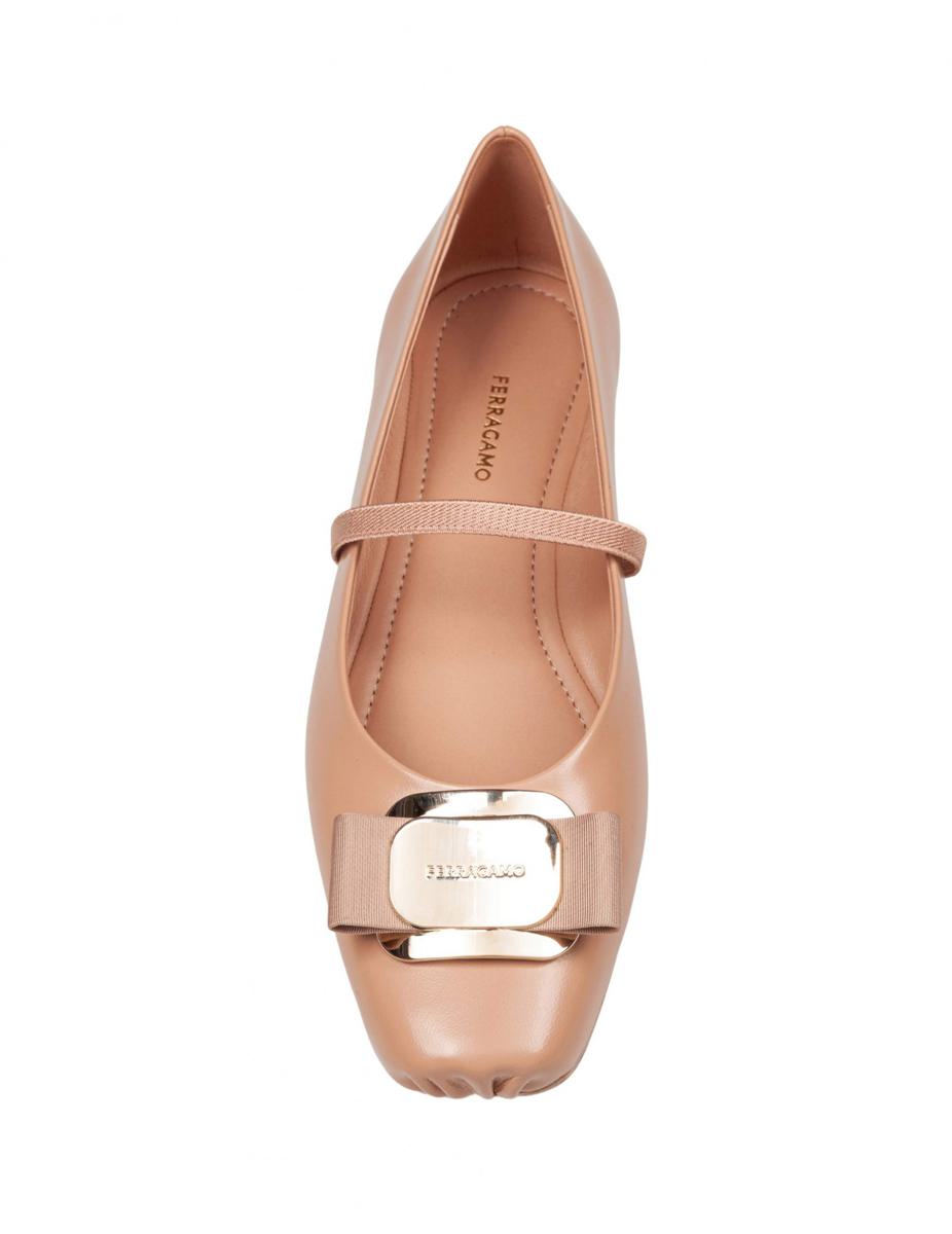 Salvatore Ferragamo – Ballerinas aus weichem Leder