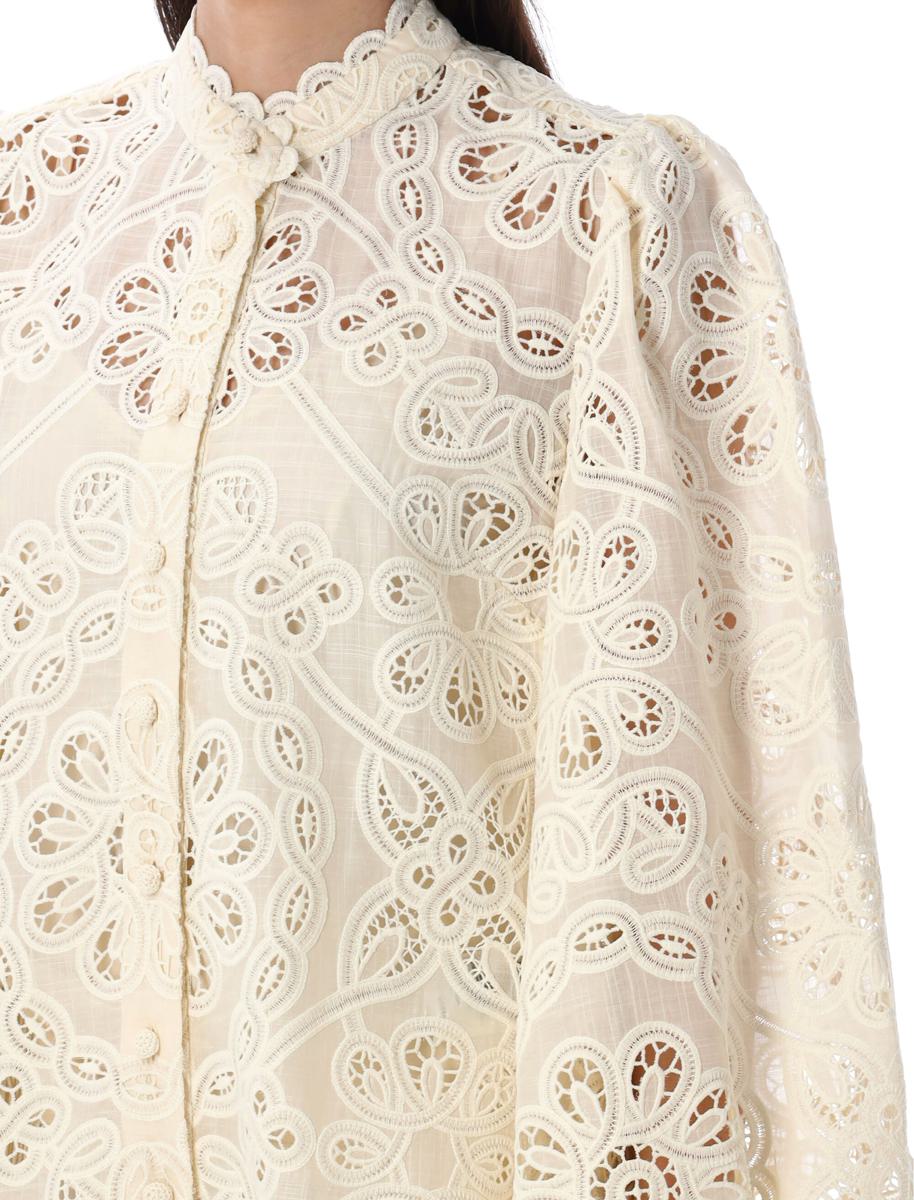Zimmermann Rhiannon bestickte Bluse