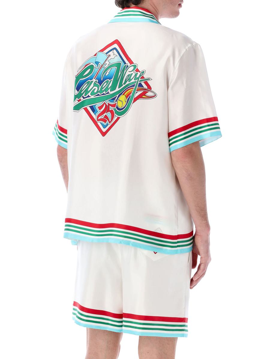 Casablanca Casa Way World Series Seidenhemd
