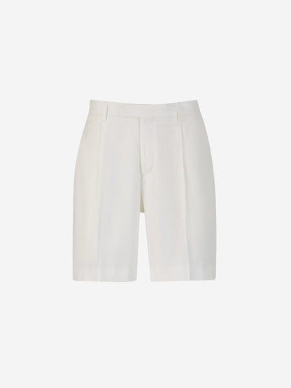 Formelle Bermudashorts aus Leinen von Lardini
