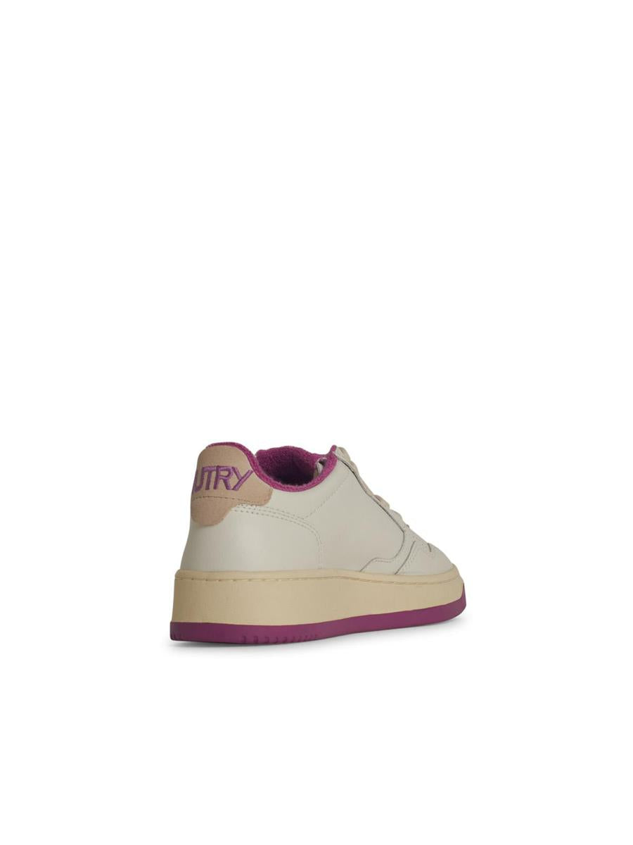 Autry Weiße Ledersneaker
