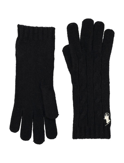 Polo Ralph Lauren – Zopfmuster-Handschuhe aus Wolle und Kaschmir