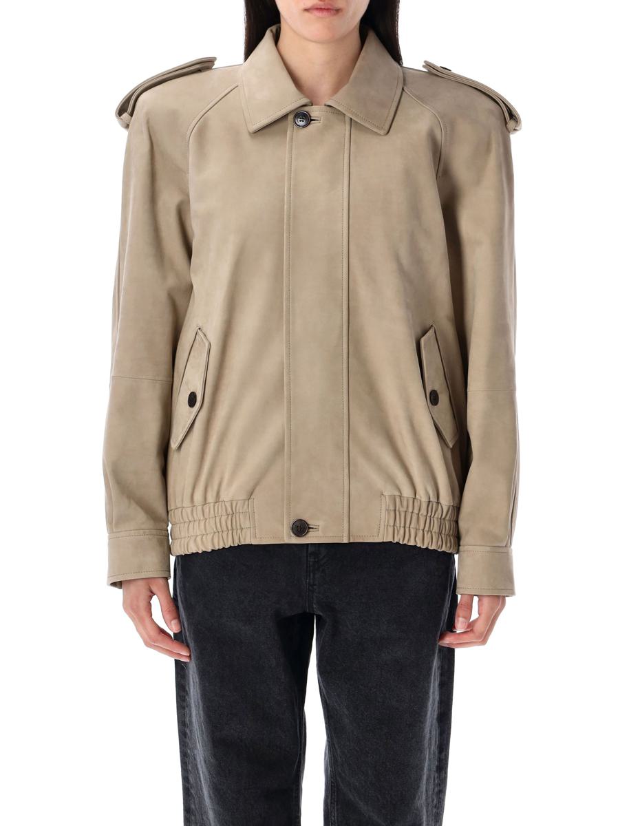 Saint Laurent Nubuk-Bomberjacke