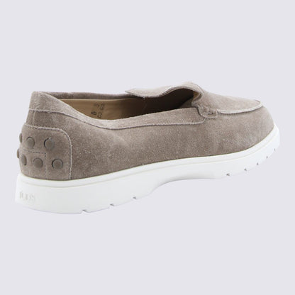 Tod'S – Graue Wildleder-Loafer