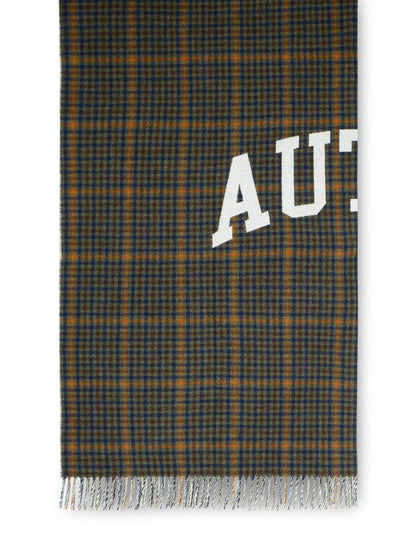 Autry Mehrfarbige Wollmischdecke