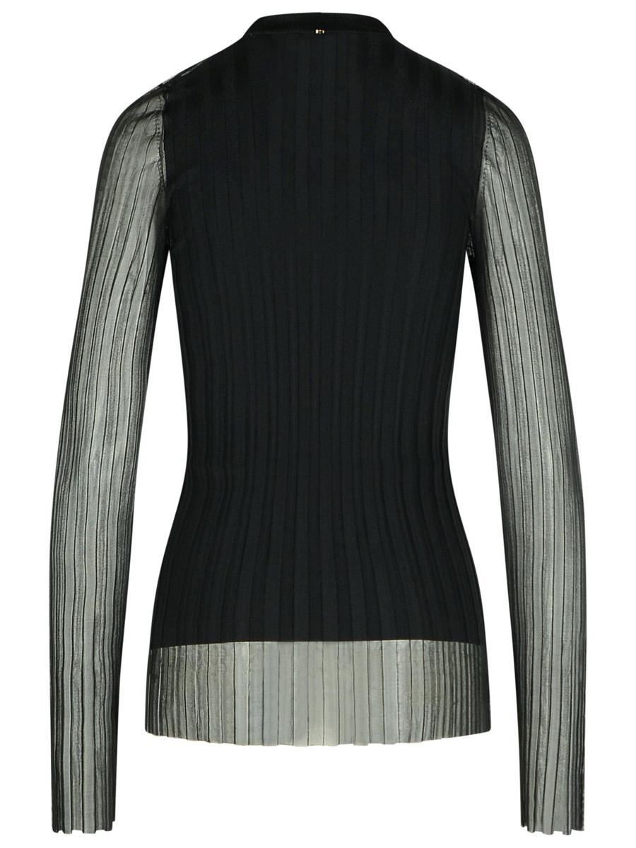 Sportmax „Acino“ – Schwarzer Pullover aus Polyamidmischung