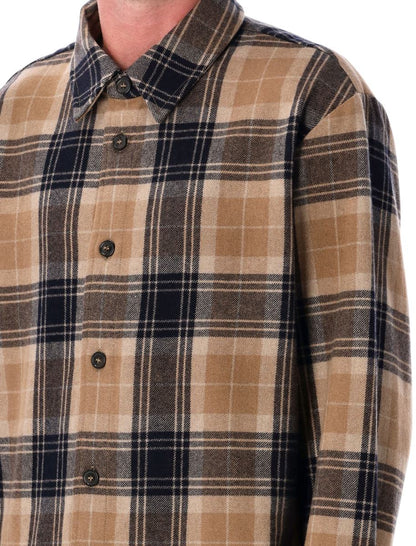 APC Bobby Tartan-Woll-Überhemd
