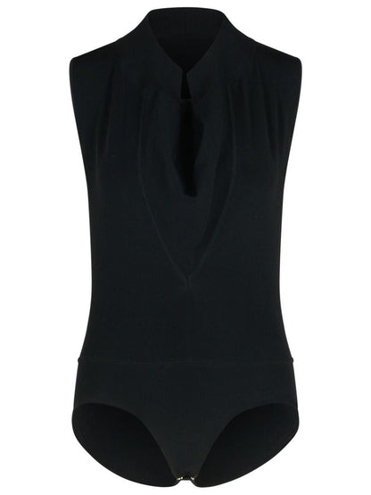 Sportmax – Schwarzer Pullover „Abano“ aus Viskosemischung