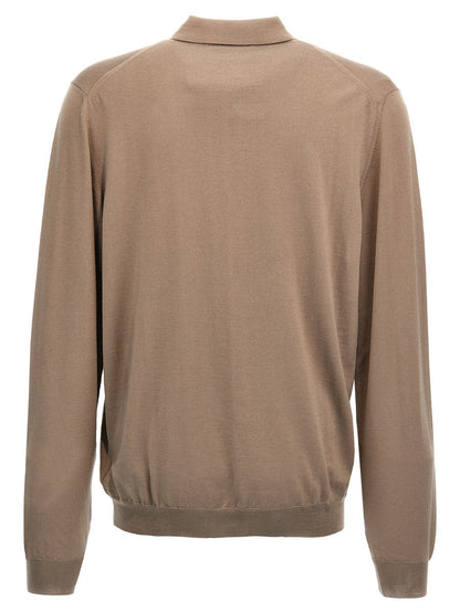 Zanone Woll-Poloshirt