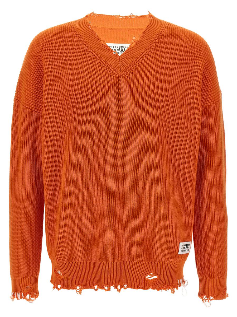 MM6 Maison Margiela – Zerstörter Pullover