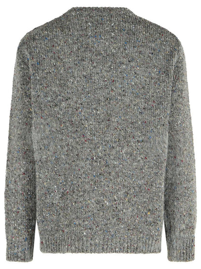 Grauer Pullover aus Schurwolle von Maison Margiela