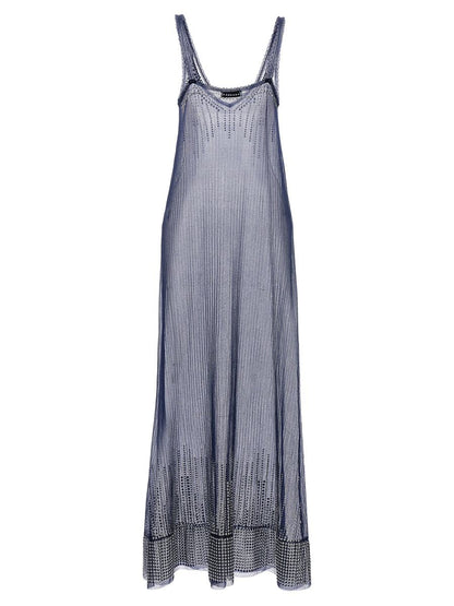 Rabanne – Netzkleid mit Nieten