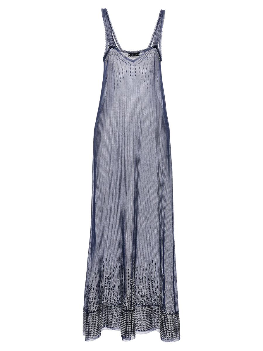 Rabanne – Netzkleid mit Nieten