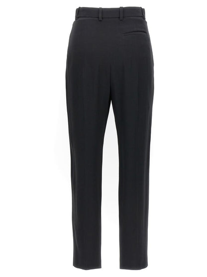 Alexander McQueen Crêpe-Zigarettenhose