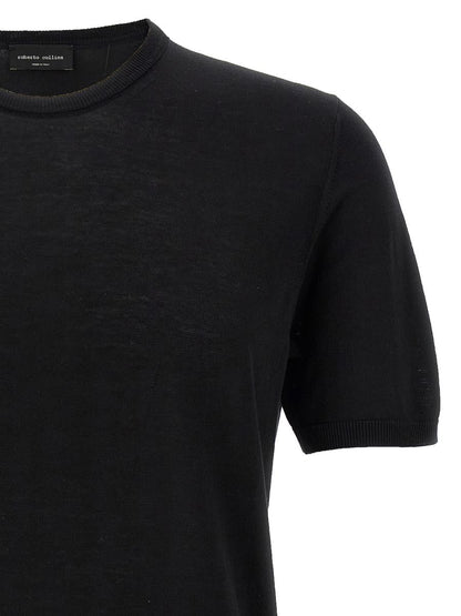 Roberto Collina Strick-T-Shirt