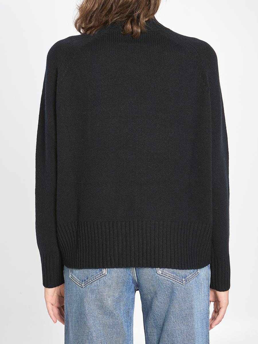 Rollkragenpullover aus Wolle und Kaschmir