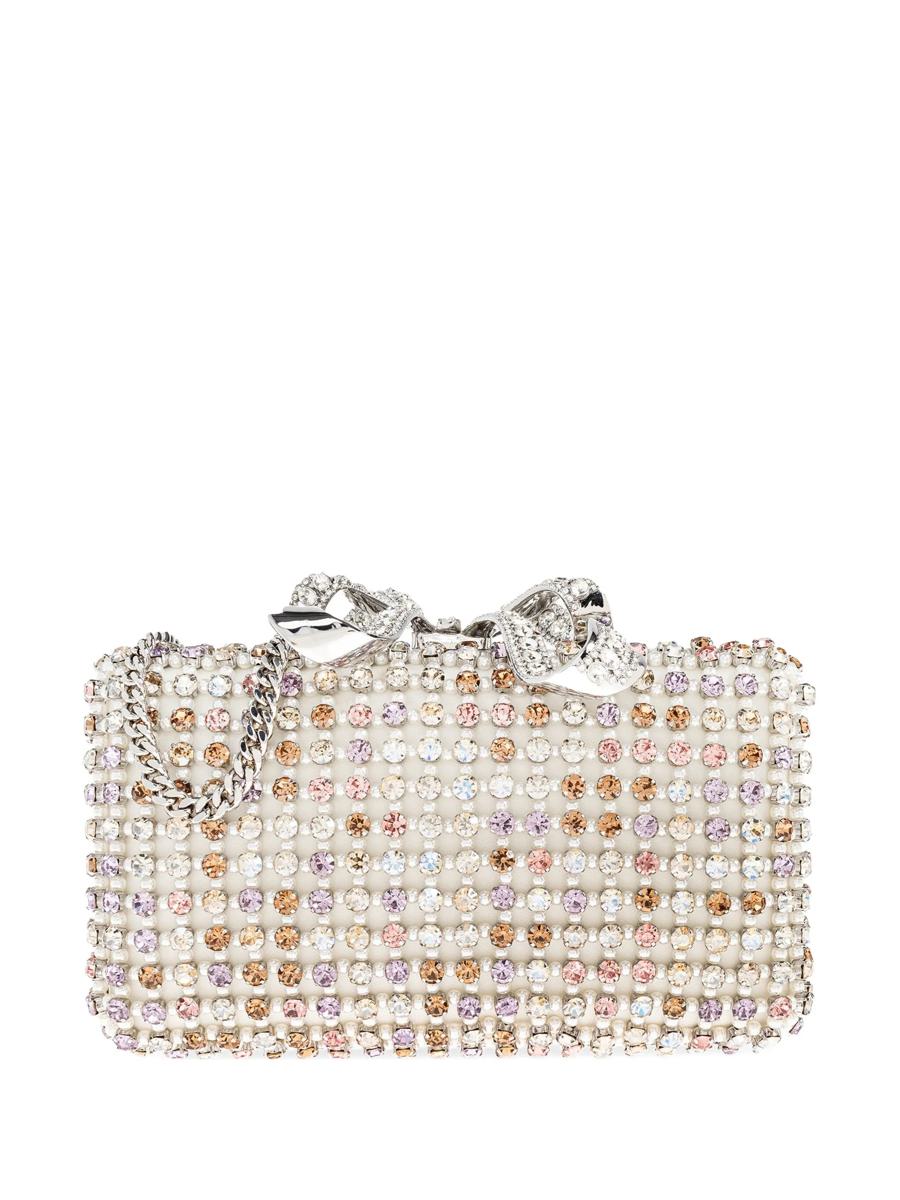 Self-Portrait – Clutch mit mehreren Kristallen
