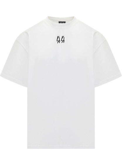 M44 Label Group Weißes Oversize-T-Shirt 44 Label Group