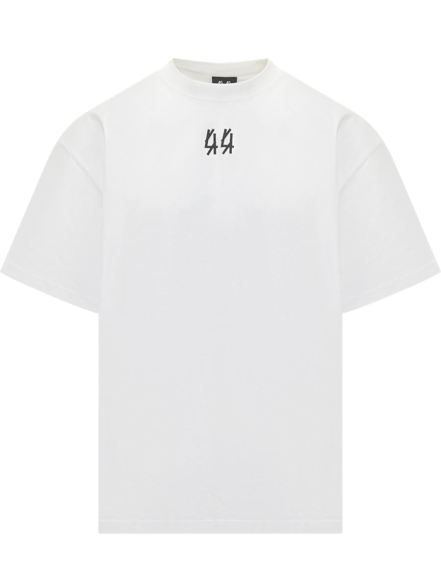 M44 Label Group Weißes Oversize-T-Shirt 44 Label Group